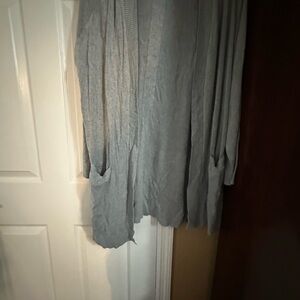 Premise Heather Gray Knit Cardigan